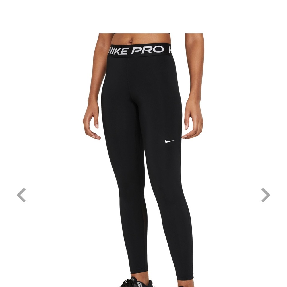 nike leggings with mesh bottom